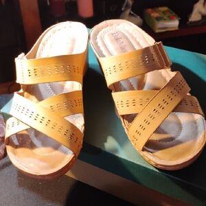 Bella Marie Tan Sandals